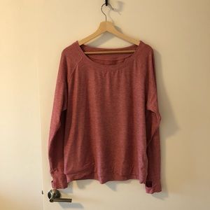 Oiselle pink running sweatshirt - 10